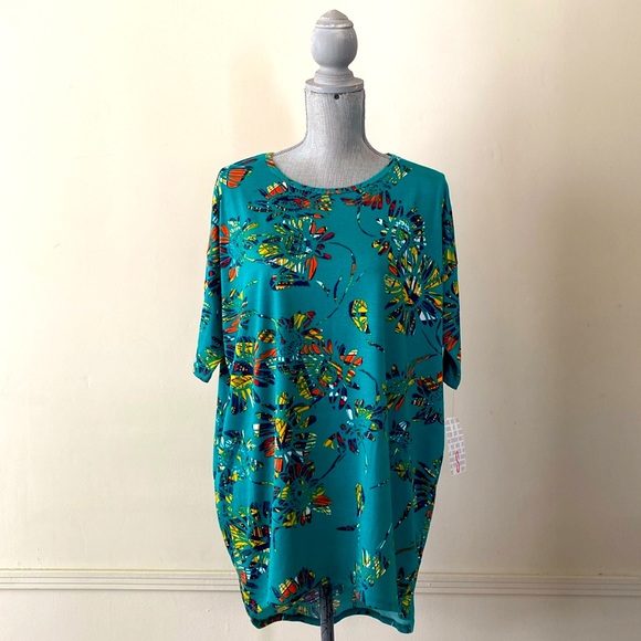 LuLaRoe “IRMA” HIGH-LOW TUNIC OVERSIZED TOP SIZE SMALL 🌟NWT🌟 - Picture 1 of 11